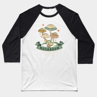 Mushroom Love Baseball T-Shirt